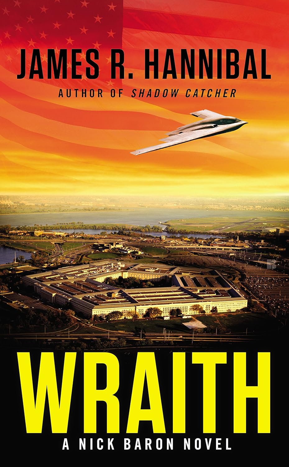 Christian thriller book cover from Wraith