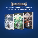 Add the Lightraider Academy Signed Hardcover Trilogy